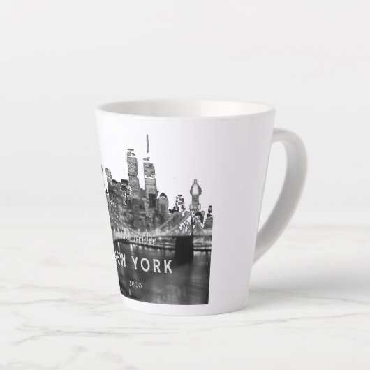 Brooklyn Bridge Latte Mok (Rechterhoek)