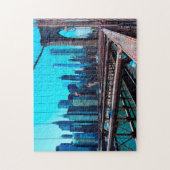Brooklyn Bridge. Legpuzzel (Verticaal)
