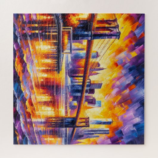 BROOKLYN BRIDGE LEGPUZZEL (Horizontaal)