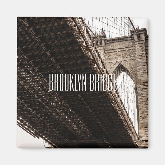 Brooklyn Bridge Magneet (Voorkant)