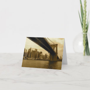 Brooklyn Bridge/Manhattan Kaart