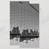 Brooklyn bridge menu (Voorkant / Achterkant)