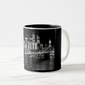 Brooklyn Bridge Mug à café à deux tons (Devant droit)