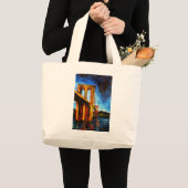 Brooklyn Bridge naar Utopia 2009 Grote Tote Bag (Voorkant (product))