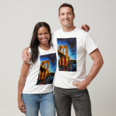 Brooklyn Bridge naar Utopia 2009 T-shirt (Unisex)