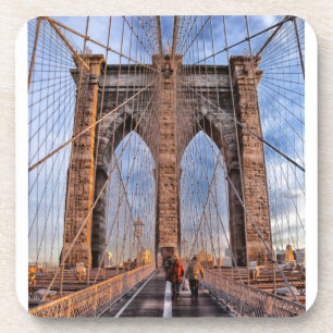 Brooklyn Bridge New York City Bier Onderzetter