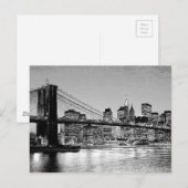 Brooklyn Bridge New York City Briefkaart (Voorkant / Achterkant)