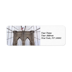 Brooklyn Bridge, New York City Etiket