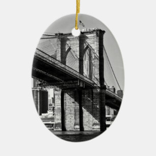 Brooklyn Bridge New York City Keramisch Ornament