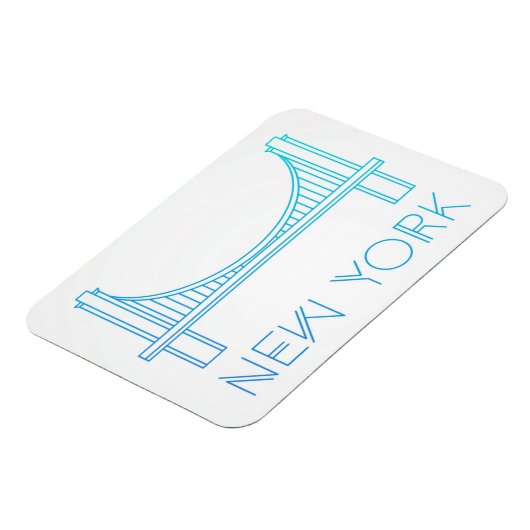 Brooklyn Bridge | New York City Magneet (Linkerzijde)