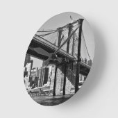 Brooklyn Bridge New York City Ronde Klok (Hoek)