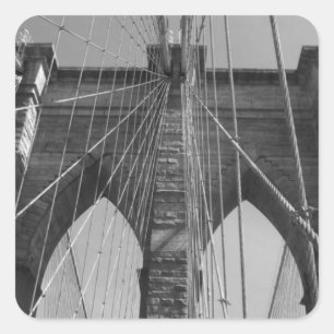 Brooklyn Bridge New York City Vierkante Sticker
