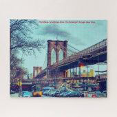 Brooklyn Bridge New York. Jigsaw Puzzle (Horizontal)