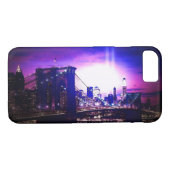 Brooklyn Bridge New York Manhattan iPhone 7 Coque (Dos (Horizontal))