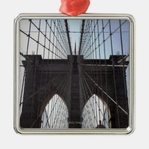 Brooklyn Bridge, New York, NY, VS 2 Metalen Ornament