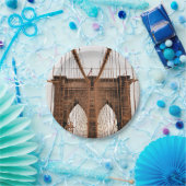 Brooklyn Bridge, New York Papieren Bordje (Feest)