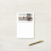 Brooklyn Bridge New York Post-it® Notes (Sur un bureau)