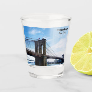 Brooklyn Bridge New York Souvenir Shot Glas