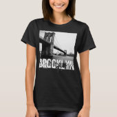 Brooklyn Bridge New York T-shirt voor vrouwen (Voorkant)
