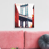 Brooklyn Bridge New York toile étirée Impression (Insitu(Salon))