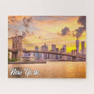 Brooklyn Bridge, New York, Verenigde Staten Legpuzzel