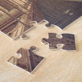 Brooklyn Bridge op Sunset Legpuzzel (Zijkant)