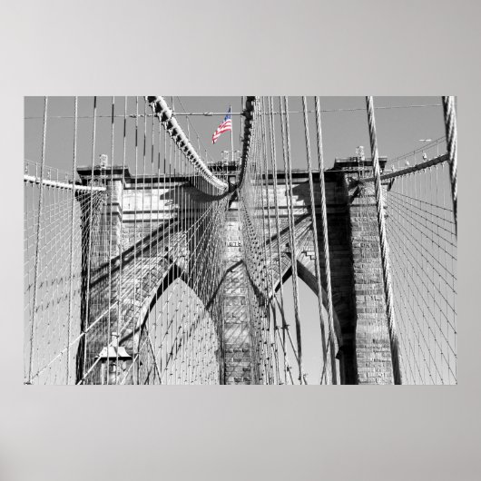 Brooklyn Bridge Poster (Voorkant)