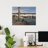 Brooklyn Bridge Poster (Thuiskantoor)