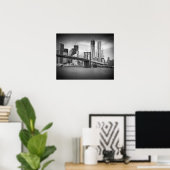 Brooklyn Bridge Poster (Thuiskantoor)