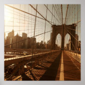 Brooklyn Bridge. Poster (Voorkant)