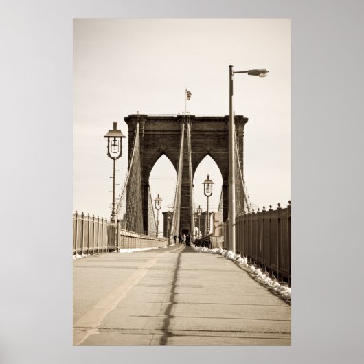 Brooklyn Bridge print (Voorkant)