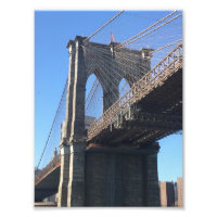 Brooklyn Bridge Sky New York City NYC Photographie