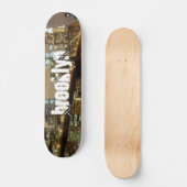 Brooklyn Bridge Skyline Skateboard (Voorkant)