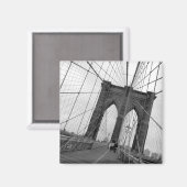 Brooklyn Bridge Slant Magnet Magneet (Voorkant / Achterkant)
