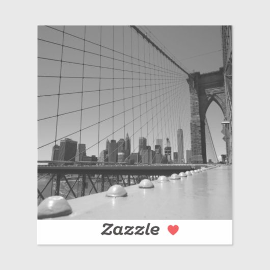 Brooklyn bridge sticker (Vel)