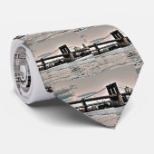 Brooklyn Bridge Stropdas (Opgerold)