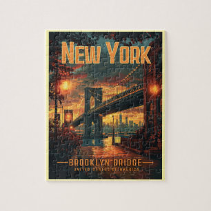 Brooklyn Bridge Sunrise - Een prachtige reis Legpuzzel