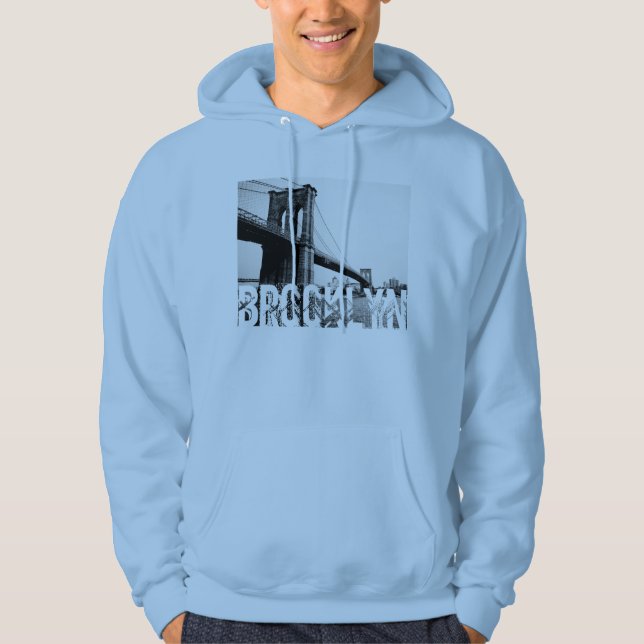 Brooklyn Bridge Sweat - shirt à capuche masculin 2 (Devant)