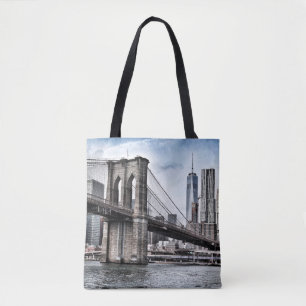 BROOKLYN BRIDGE TIJDENS DAGEN DRAAGTAS