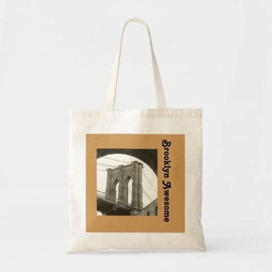 Brooklyn Bridge Tote Bag (Voorkant)