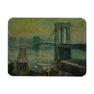 Brooklyn Bridge (tussen 1917 en 1920) Ernest Magneet