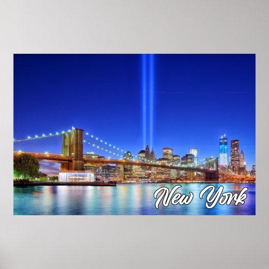 Brooklyn Bridge, Verenigde Staten Poster (Voorkant)