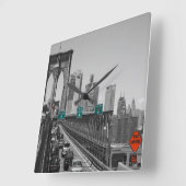 Brooklyn bridge vierkante klok (Hoek)