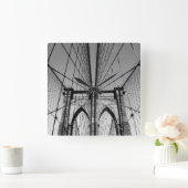 Brooklyn Bridge Vierkante Klok (Huis)