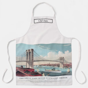 Brooklyn Brug Grote East River Hangbrug #2 Schort