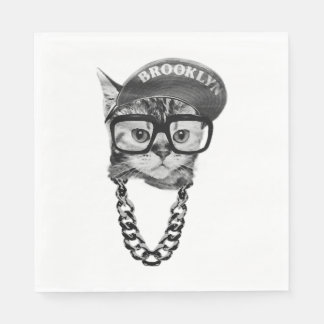 Brooklyn cat - Cool Brooklyn cat geweldige T-shirt Servet