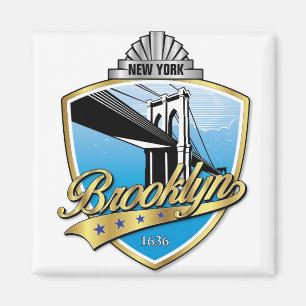 Brooklyn Design Gold Magneet