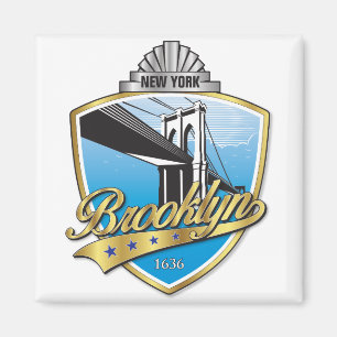 Brooklyn Design Gold Magneet