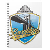 Brooklyn Design Gold Notitieboek (Voorkant)