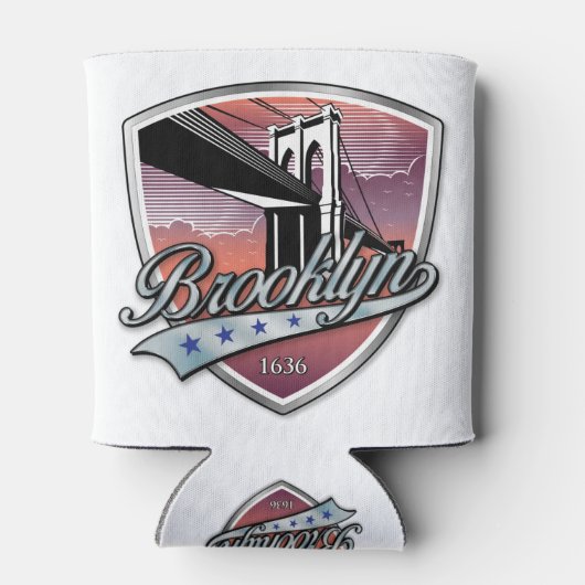 Brooklyn Design Silver Blikjeskoeler (Achterkant)